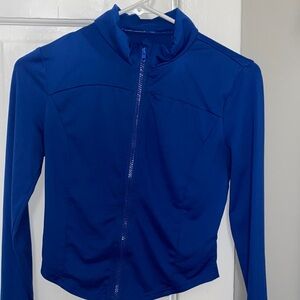Women's Blue Zip Up
